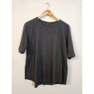 Eileen Fisher 100% Organic Cotton Crew Neck Tee | Size M